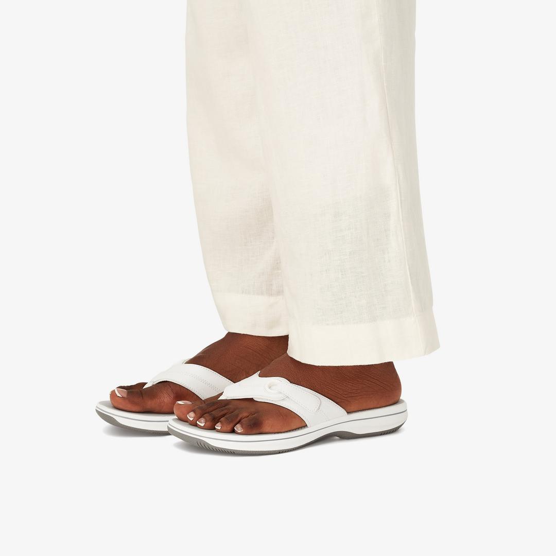 Women's Breeze Reyna White Cloudsteppers? Flip Flops - Image 2