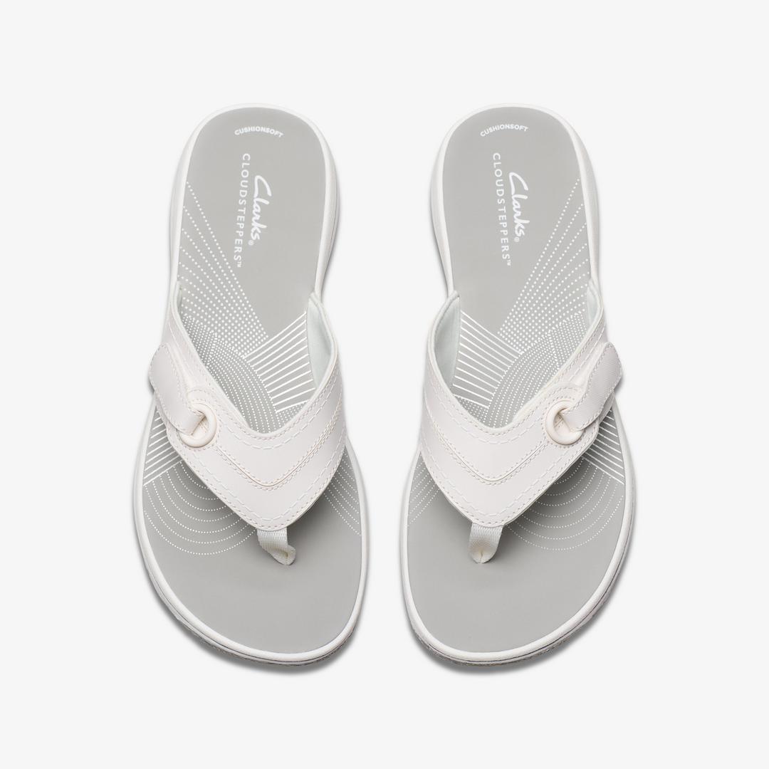 Women's Breeze Reyna White Cloudsteppers? Flip Flops - Image 7