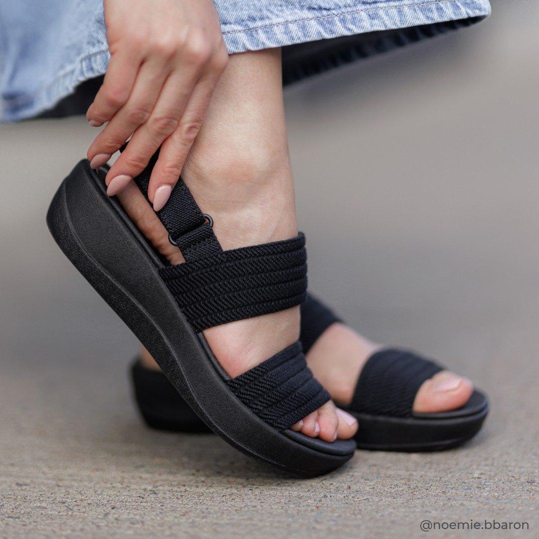 Women's Arla Stroll Black Cloudsteppers? Wedges - Image 7