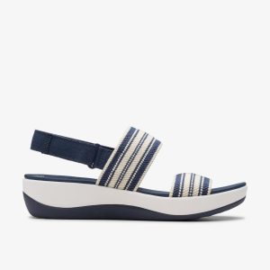 Women's Arla Stroll Navy Multicolour Cloudsteppers? Sandals