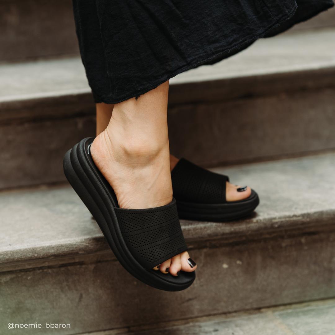 Women's Drift Twist Black Cloudsteppers? Wedges - Image 2
