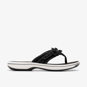 WOMENS Breeze Opal Black Flip Flop