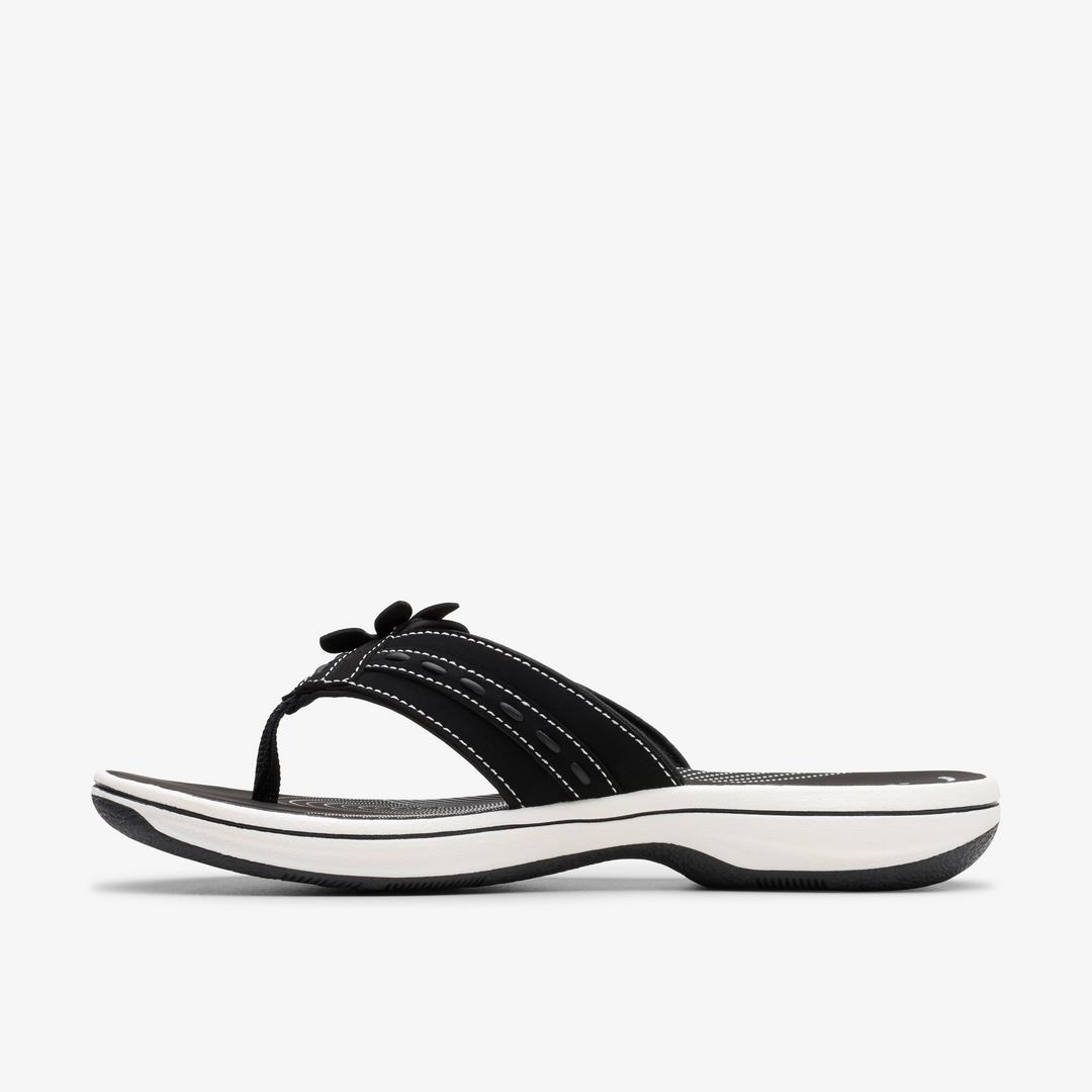 WOMENS Breeze Opal Black Flip Flop - Image 2