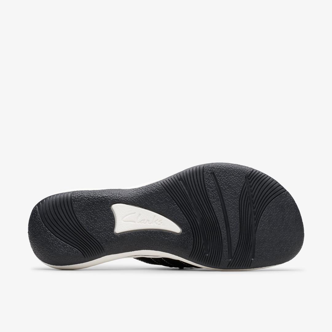 WOMENS Breeze Opal Black Flip Flop - Image 3