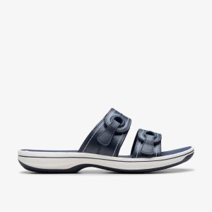 Women's Breeze Maye Navy Cloudsteppers? Slide Slide Sandals