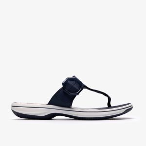 Womens Breeze Cove Black Flip Flop