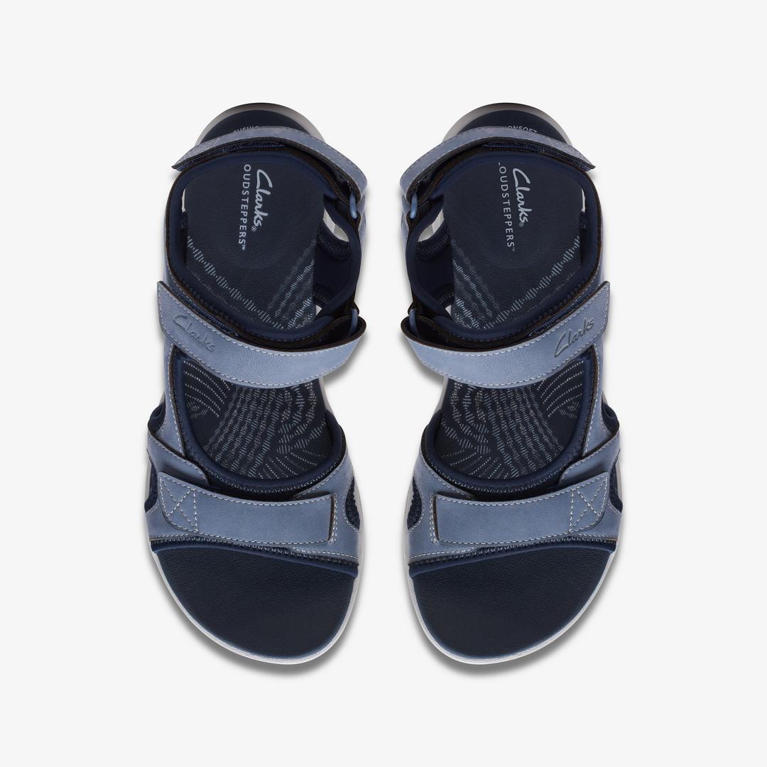 Women's Mira Bay Denim Blue Strappy Cloudsteppers? Sandals - Image 6