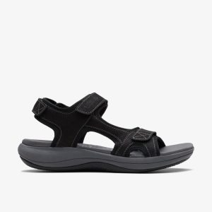 Women's Mira Bay Black Strappy Cloudsteppers? Sandals