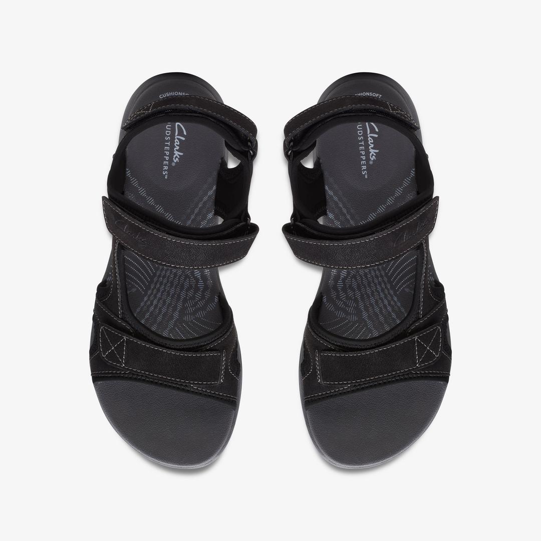 Women's Mira Bay Black Strappy Cloudsteppers? Sandals - Image 6