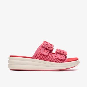Womens Drift Faye Pink Wedges