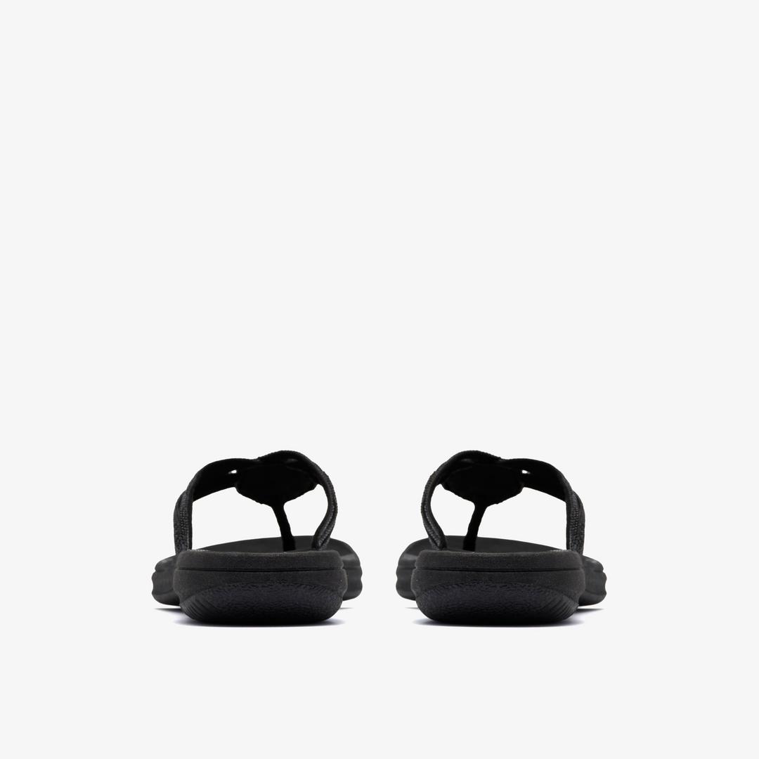 Womens Breeze Gem Black Flip Flop - Image 5