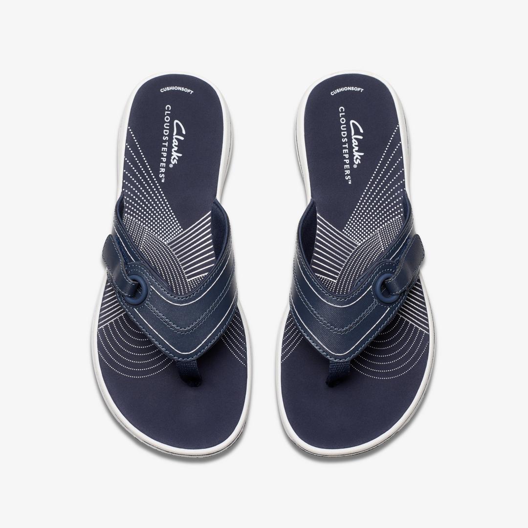 Women's Breeze Reyna Navy Cloudsteppers? Flip Flops - Image 7