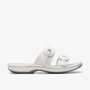Women's Breeze Maye White Cloudsteppers?  Slide Sandals