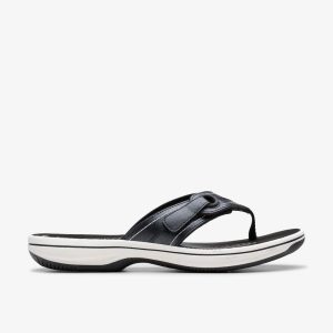 Women's Breeze Reyna Black Cloudsteppers? Flip Flops