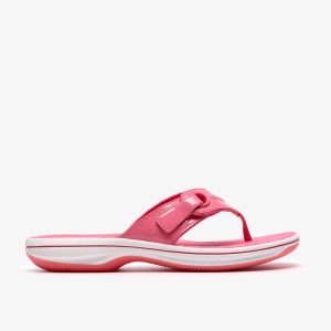 Womens Breeze Reyna Pink Flip Flop