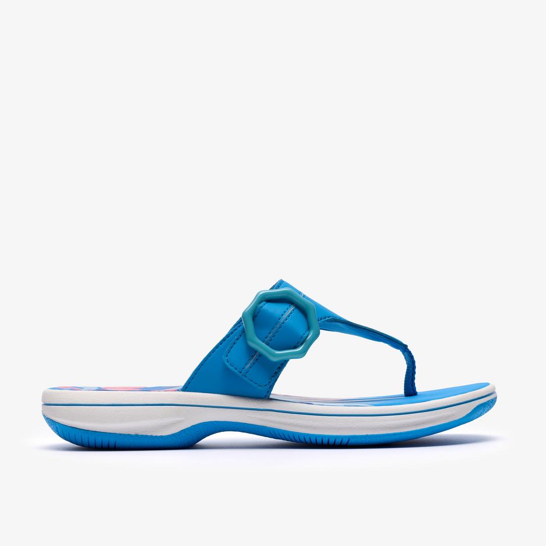 Womens Breeze Cove Bright Blue Flip Flop