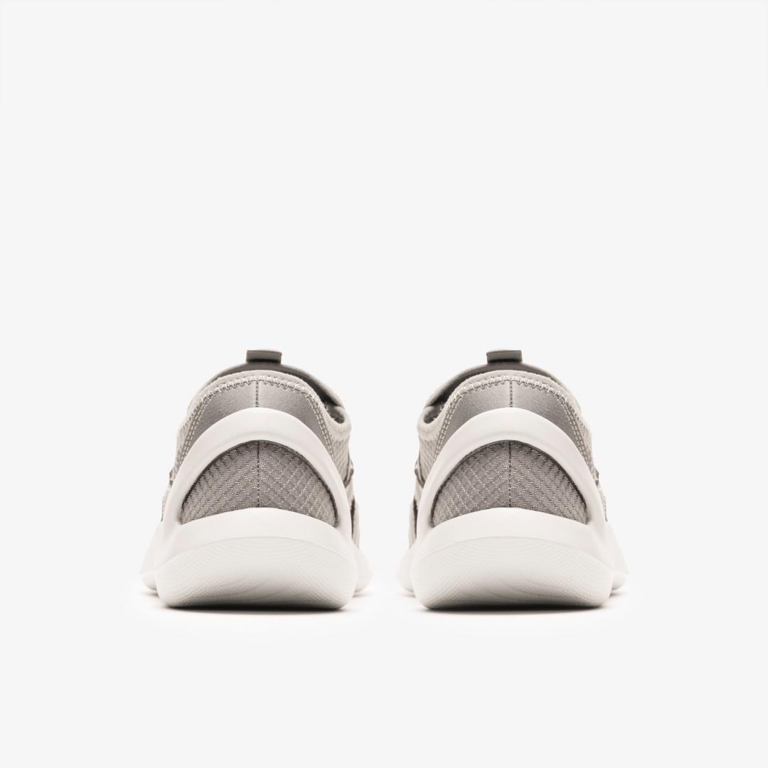 Womens Solevana Step Pale Grey Slip-Ons - Image 5