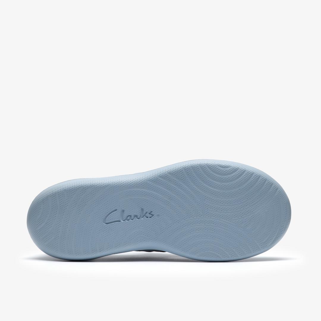 Womens Solevana Step Blue Grey Slip-Ons - Image 3