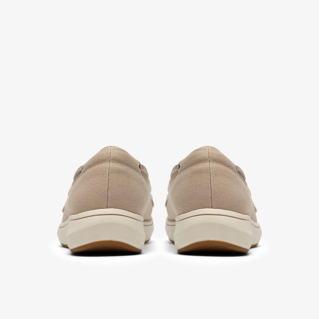 Womens BreezeSky Bay Sand Canvas Loafers - Image 5