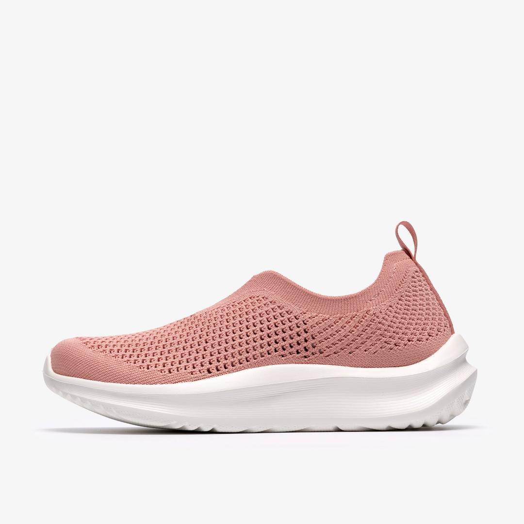 Womens Solevana Knit Dusty Pink Sneakers - Image 2