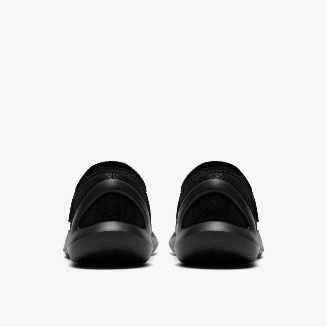 Womens Solevana Strap Black Sneakers - Image 5