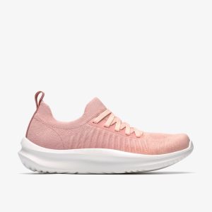 Womens Solevana Lace Dusty Pink Sneakers