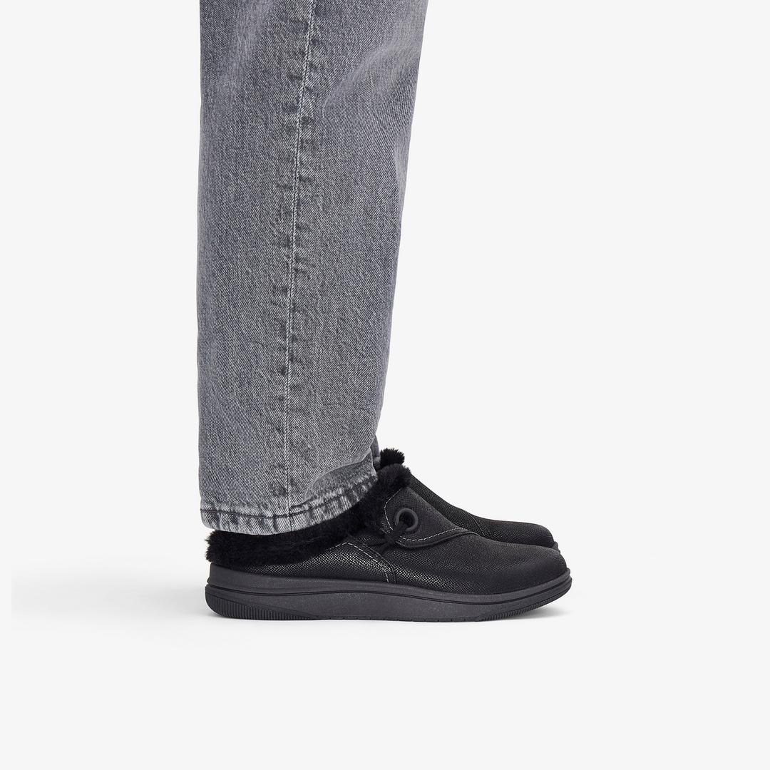 Womens Breeze Myth Black Clogs & Mules - Image 2