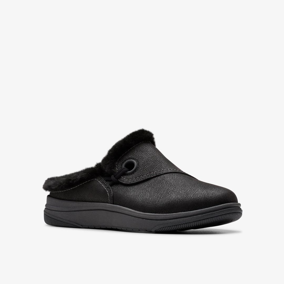 Womens Breeze Myth Black Clogs & Mules - Image 5