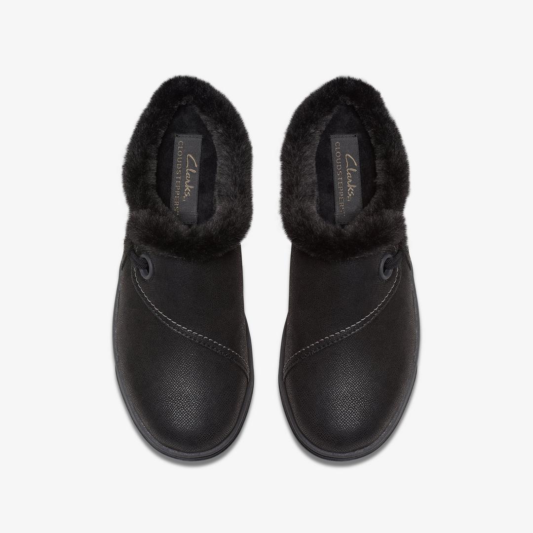 Womens Breeze Myth Black Clogs & Mules - Image 7