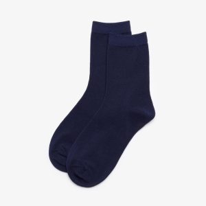 Crew Navy Socks