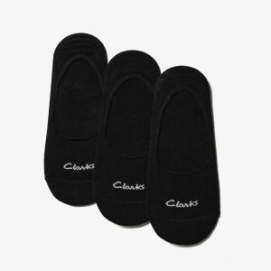 3 Pack Liner. Black Socks