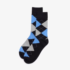 Interest Crew Navy Socks