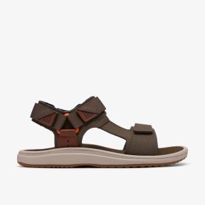 Mens Breeze Trail Olive Sandals