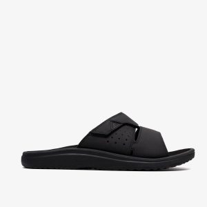 Mens Breeze Slide Black Sandals