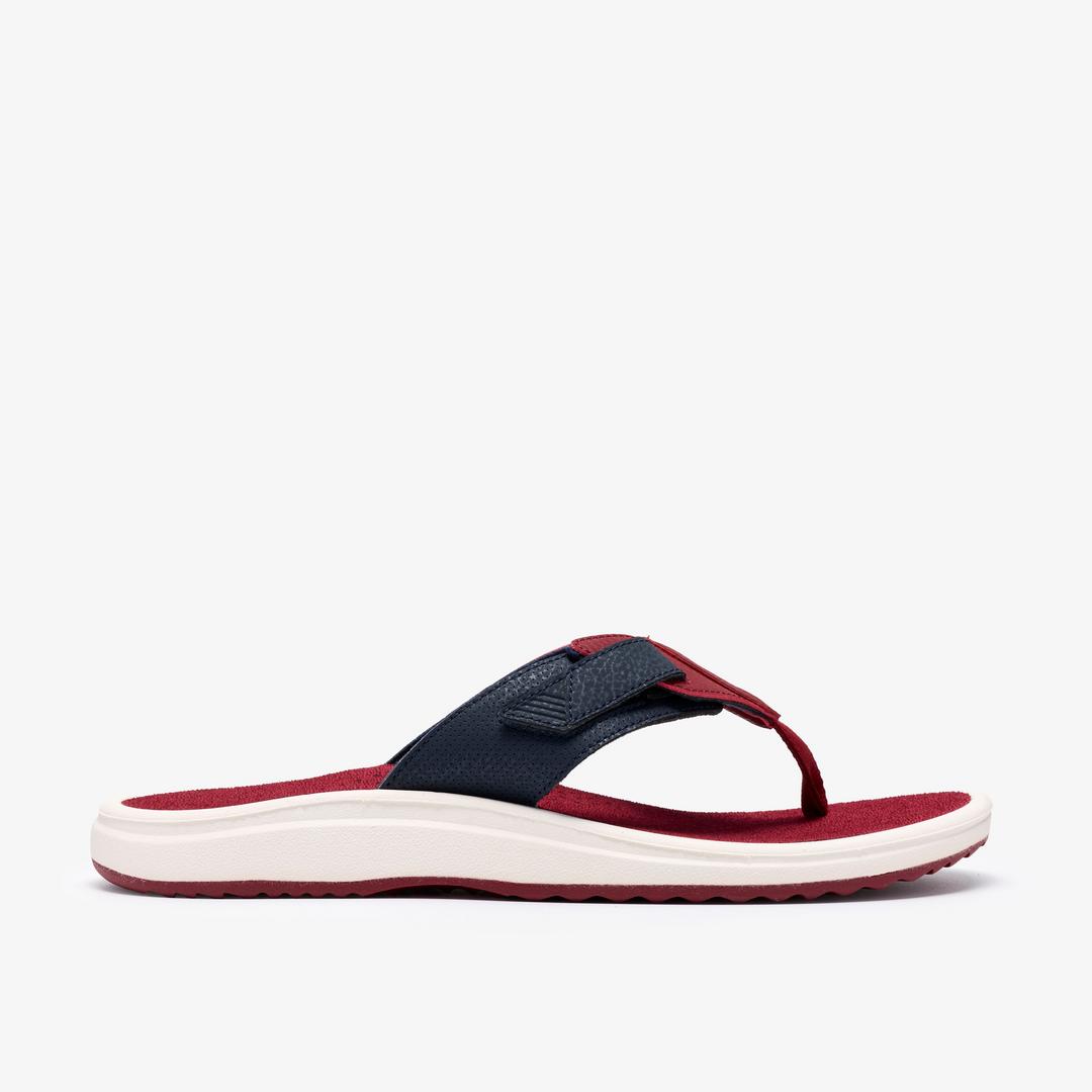 Mens M Breeze Red Combination Flip Flop