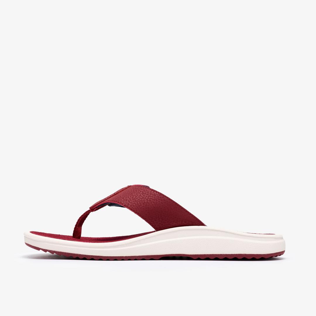 Mens M Breeze Red Combination Flip Flop - Image 2