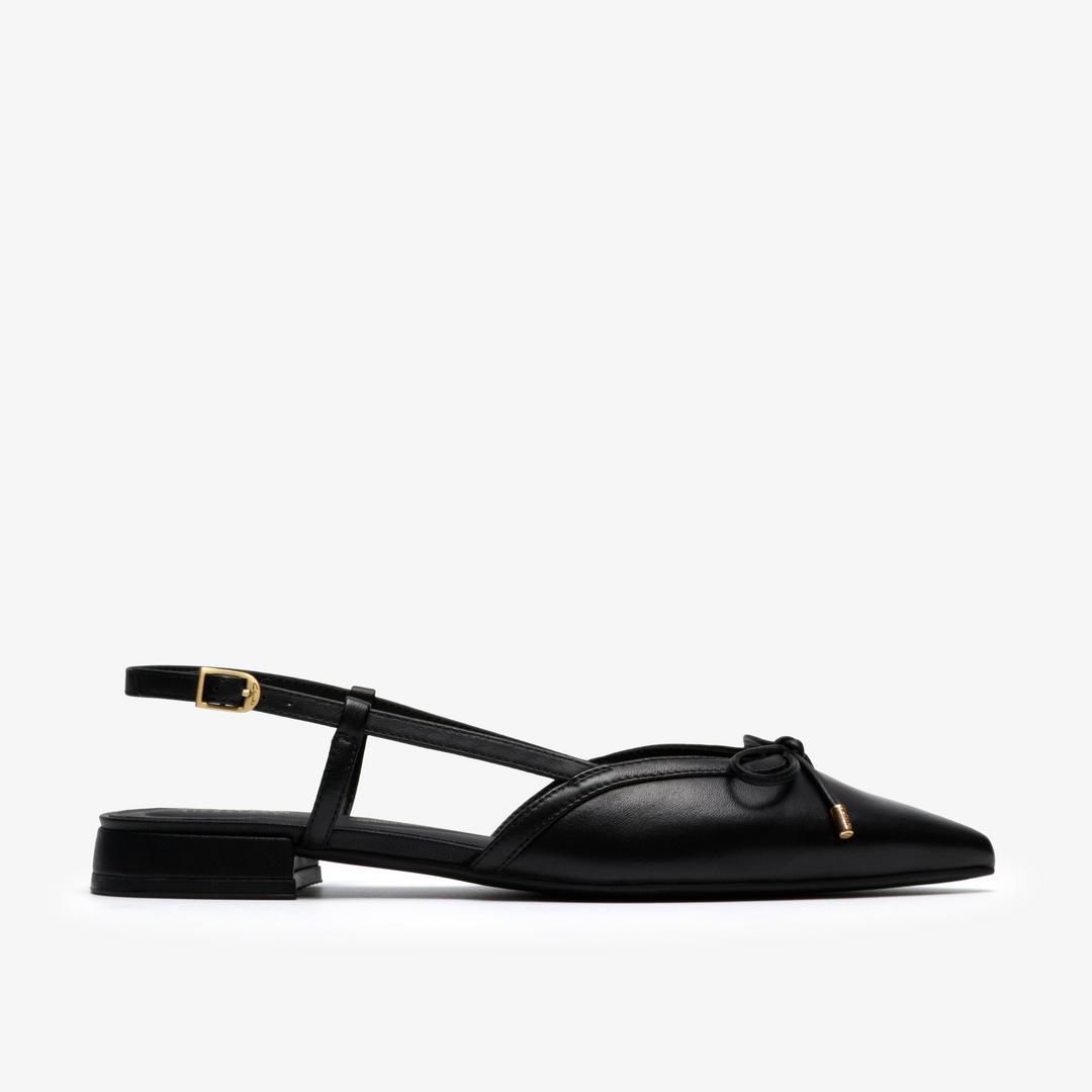 Womens Sensa15 Bow Black Leather None US