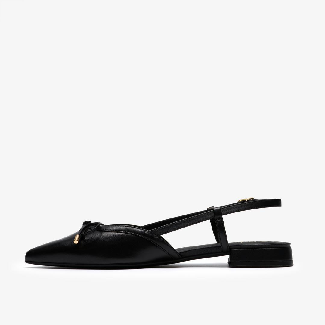 Womens Sensa15 Bow Black Leather None US - Image 2