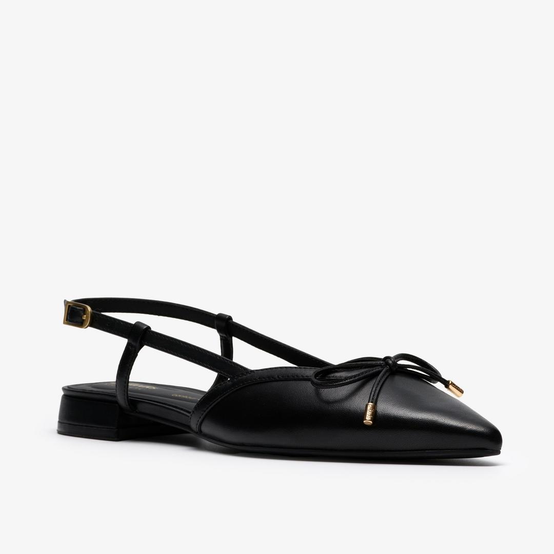 Womens Sensa15 Bow Black Leather None US - Image 4