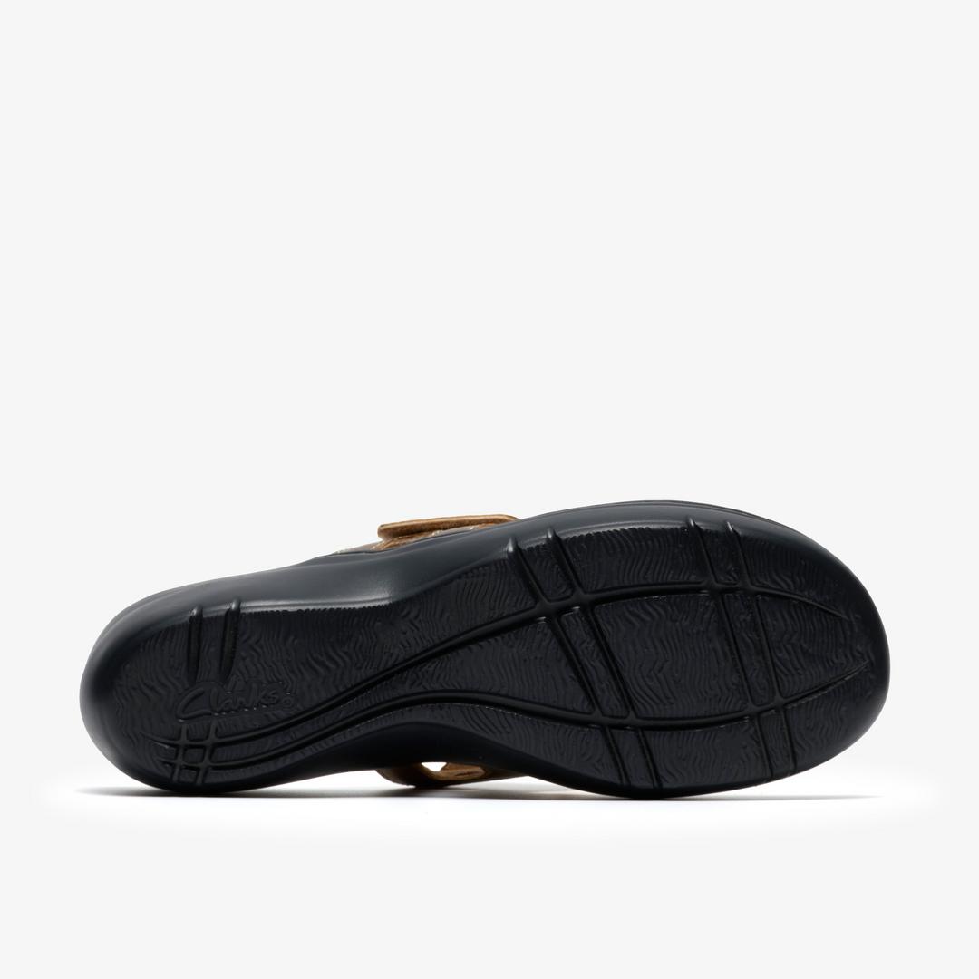 Womens Merliah2 Kyla Gold Metallic Wedges - Image 3