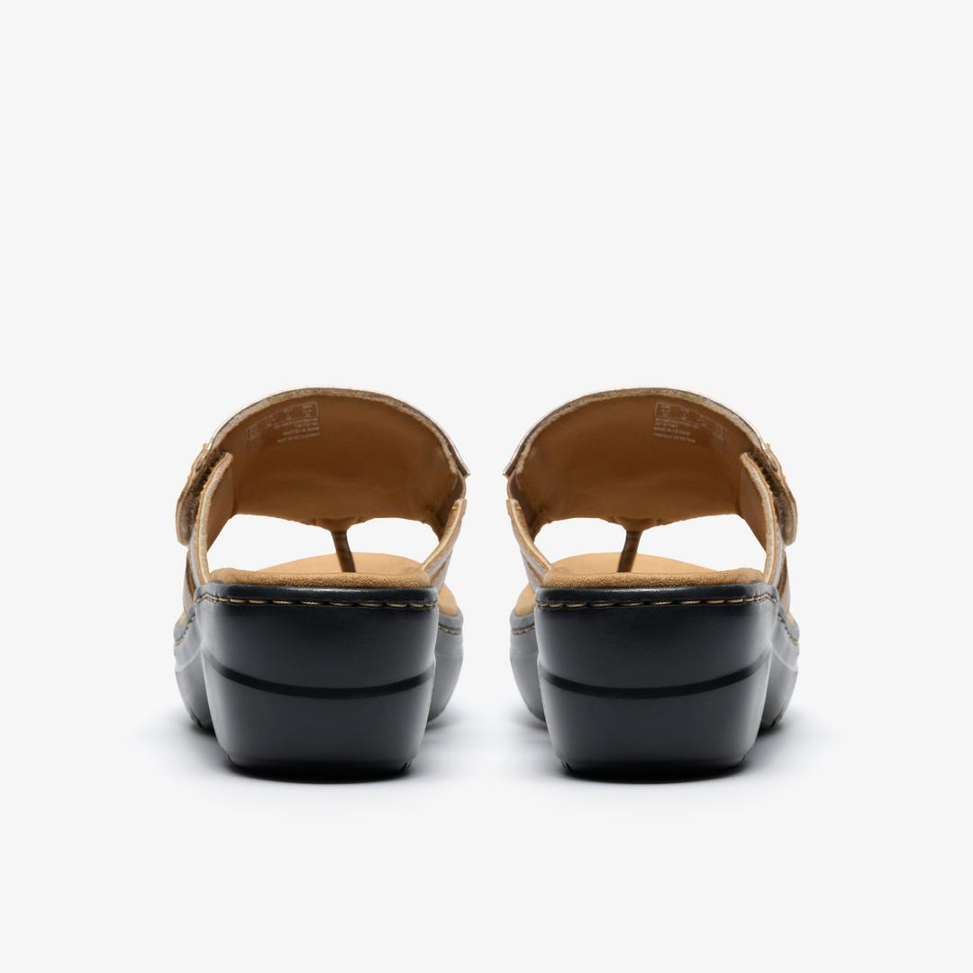 Womens Merliah2 Kyla Gold Metallic Wedges - Image 5