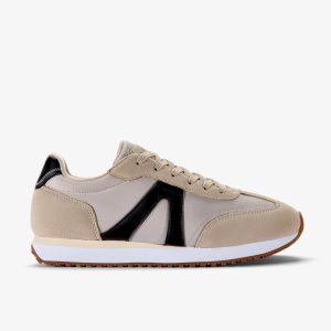 Womens Calo Run 2 Beige Combination Sneakers