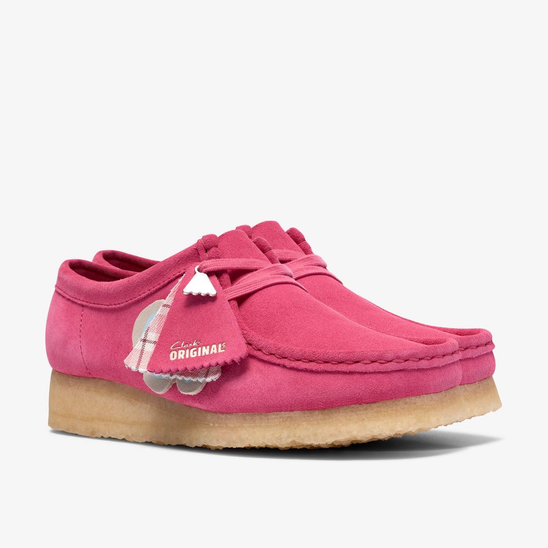 Womens Wallabee Pink Interest Wallabees - Image 4