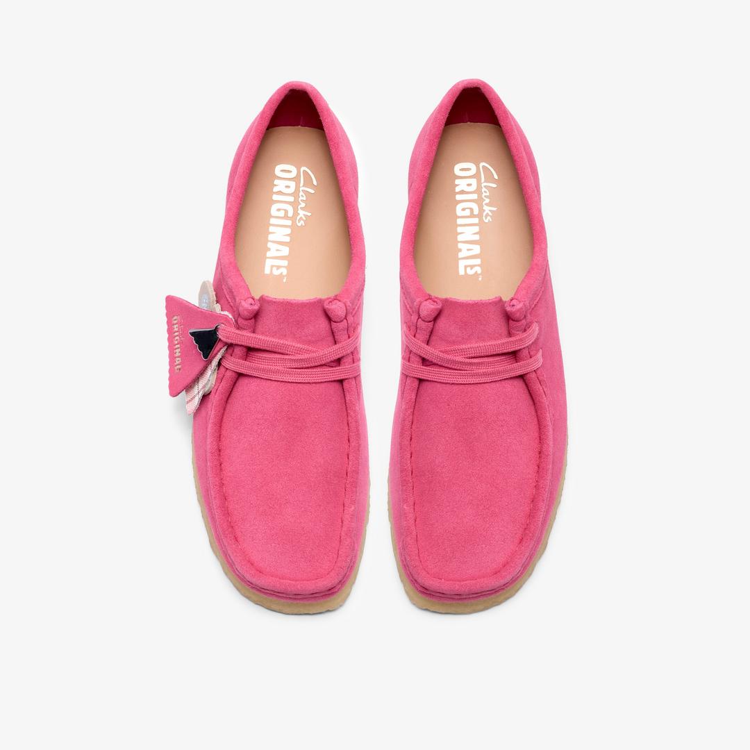 Womens Wallabee Pink Interest Wallabees - Image 6