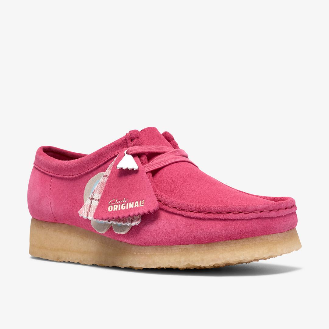 Womens Wallabee Pink Interest Wallabees - Image 7