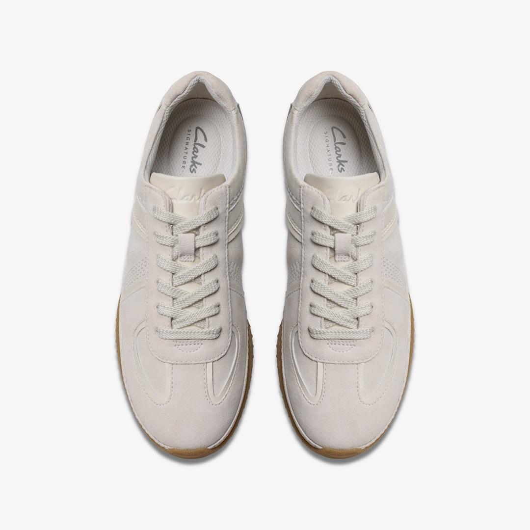 WOMENS Meridor Lo Off White Combination Sneakers US - Image 9