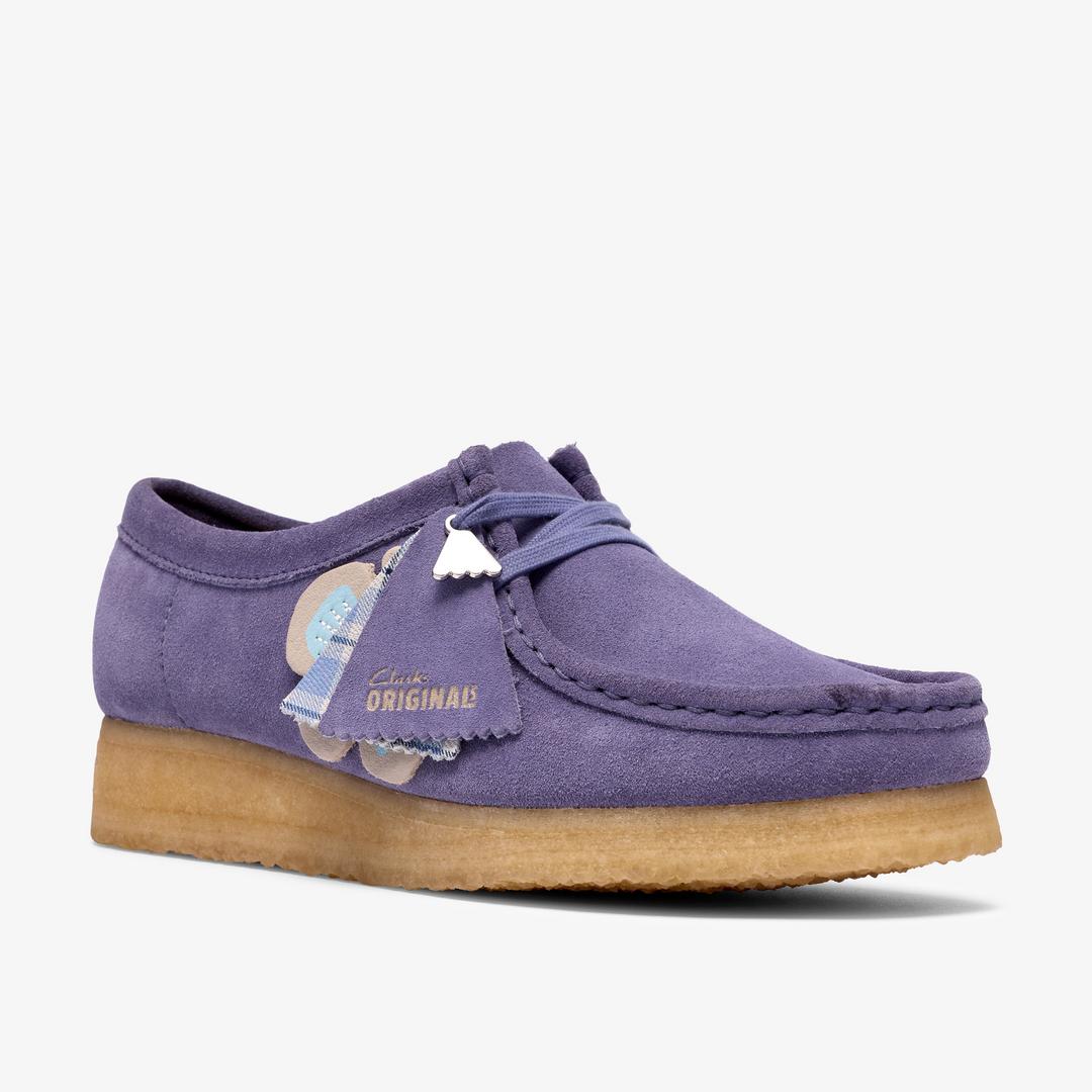 Womens Wallabee Purple Interest Wallabees - Image 5