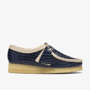 Womens Wallabee Blue Interest