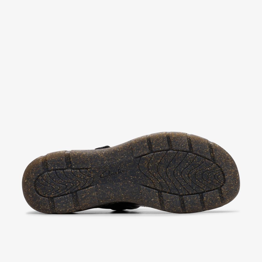 Womens Orlene Jane Black Leather Mary Janes - Image 3