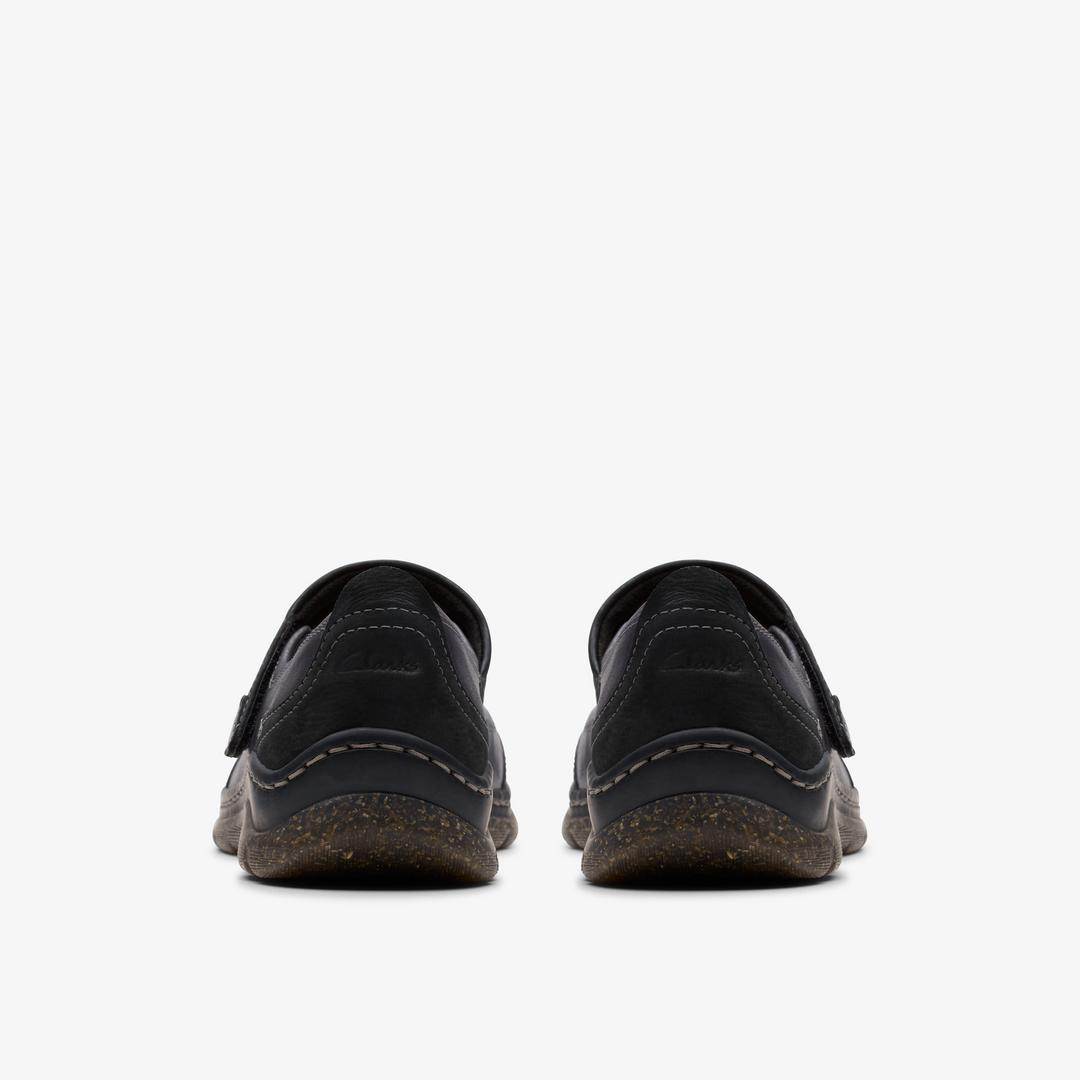 Womens Orlene Jane Black Leather Mary Janes - Image 5